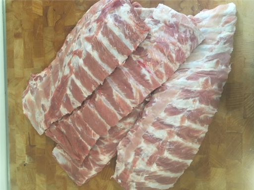 10 fresh racks pork ribs