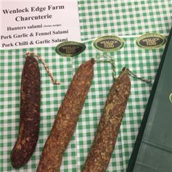 British Charcuterie Wenlock Edge Farm Salami selection (1kg)